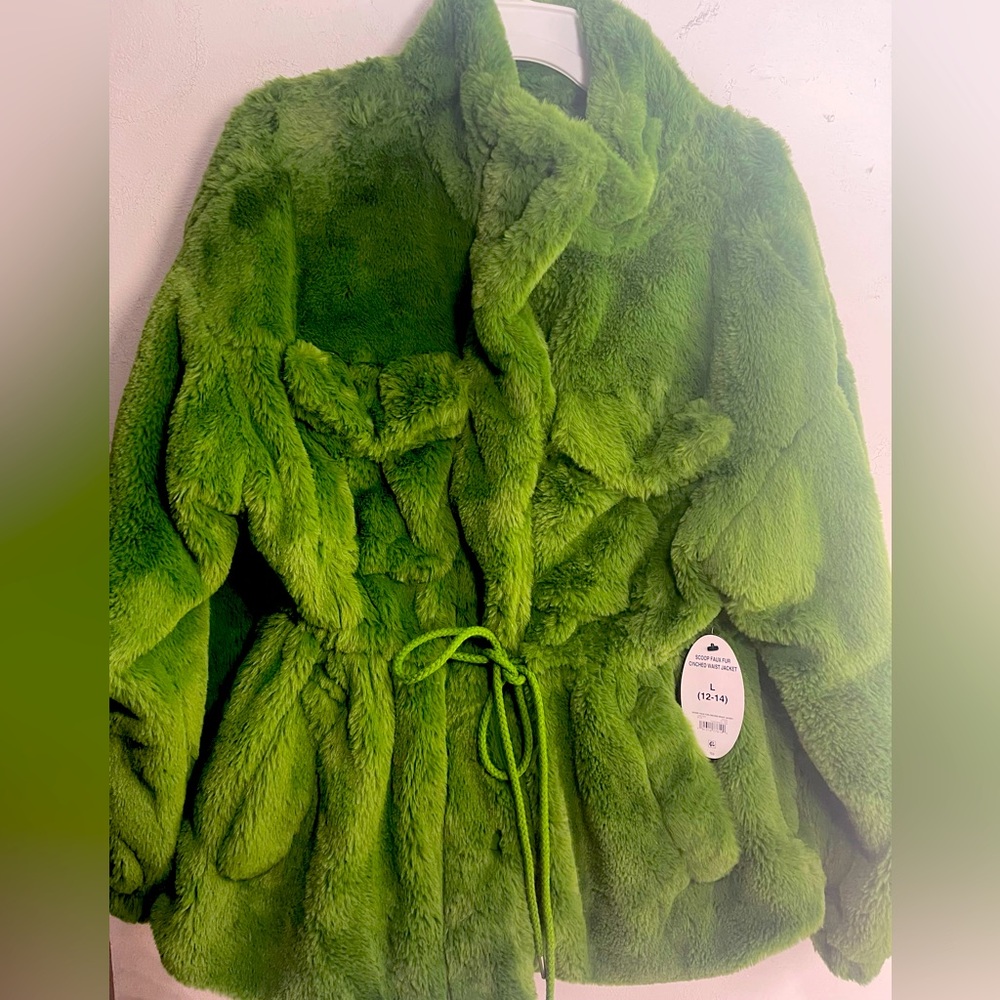 Green Fur Coat